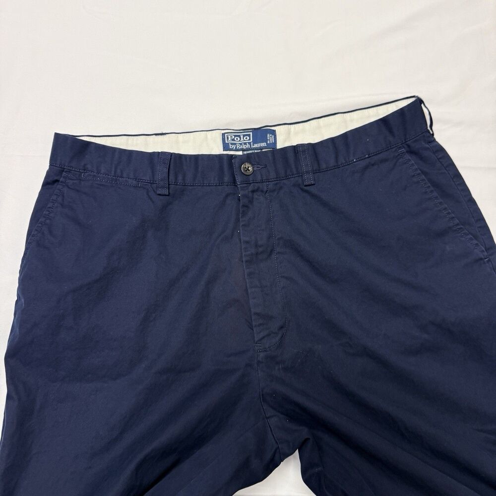 Polo Ralph Lauren Pants Mens 36/34 Black Prospect Chino Straight Leg Cotton